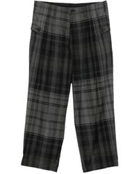 Yohji Yamamoto - Pantalon À Carreaux - Lyst