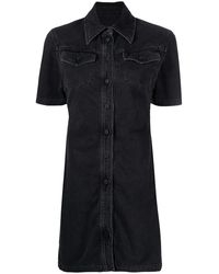 Off-White c/o Virgil Abloh - Denim Shirt Dress - Lyst