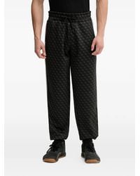 Guess - Pattern Side Stripe Track Pants - Lyst