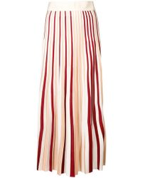 Moncler Pleated Colour-block Skirt - Multicolour