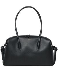 Yuzefi - Brioche Pebble-Grain Leather Shoulder Bag - Lyst