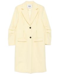 MSGM - Einreihiger Mantel - Lyst