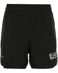 EA7 - Dynamic Athlete Technical-jersey Shorts - Lyst