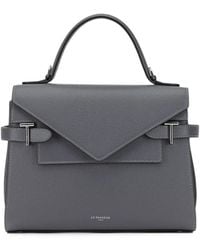 Le Tanneur - Medium Emilie Envelope-Flap Leather Tote Bag - Lyst