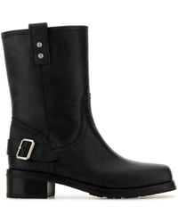 Sonora Boots - Leather Pull-On Ankle Boots - Lyst