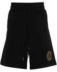 Versace - Shorts Met Geborduurd Logo - Lyst