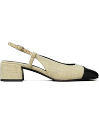 Tory Burch - 45Mm Sling Back Heeled Pumps - Lyst