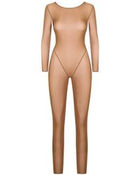 Maison Close - French Kiss Light Catsuit - Lyst
