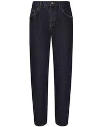 Dolce & Gabbana - Mid-Rise Straight-Leg Jeans - Lyst