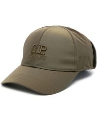 C.P. Company - Chrome-R Goggle Baseballkappe - Lyst