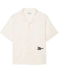 Zadig & Voltaire - Chemise Slony À Logo Brodé - Lyst