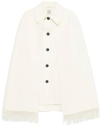 TOTEME - Fringed-Hem Coat - Lyst