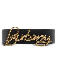 Burberry - Signature Reversible Belt - Lyst