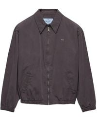 Prada - Veste À Col Chemise - Lyst