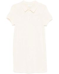 A.P.C. - Pocket Polo-Collar Mini Dress - Lyst