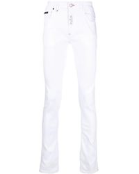Philipp Plein - Hexagon Low-Rise Slim-Cut Jeans - Lyst