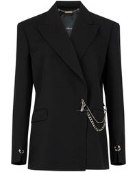 John Richmond - Chain-Detail Tailored Blazer - Lyst