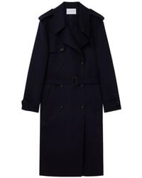 Stella McCartney - Double-Breasted Trench Coat - Lyst