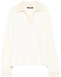 Jacquemus - Ribbed Sweater With Polo Collar - Lyst