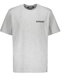 Barrow - Logo-Detail Short-Sleeve T-Shirt - Lyst