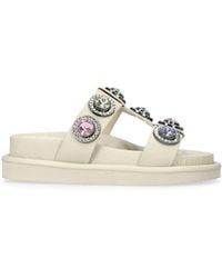 Kurt Geiger - Sandali Slides Orson Con Decorazione - Lyst