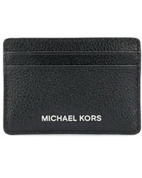 Michael Kors - Portacarte Con Logo Goffrato - Lyst