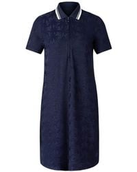 Bogner - Pina Jacquard-Effect Zip-Up Mini Dress - Lyst