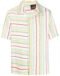 Loewe - Striped Short-sleeve Shirt - Lyst