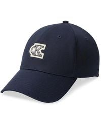 Calvin Klein - Logo-Patch Baseball Cap - Lyst