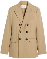 Ami Paris - Blazer Con Doble Botonadura - Lyst