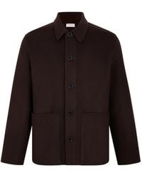 Fursac - Button-Up Wool Jacket - Lyst