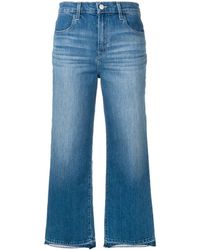 J Brand Denim Double Hem Jeans in Blue - Save 5% - Lyst