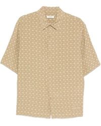 Sandro - Link Print Loose-Fit Shirt - Lyst