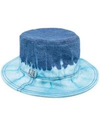 Alberta Ferretti - Cappello Con Fantasia Tie Dye - Lyst