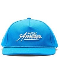 SELECTED - Embroidery-Detail Baseball Cap - Lyst