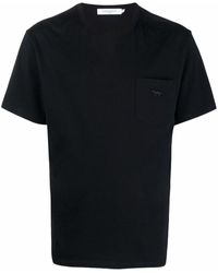 Maison Kitsuné - Camiseta con cuello redondo y parche Fox - Lyst