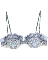 Zimmermann - "Wanderlust" Scallop Balconette - Lyst