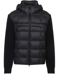 C.P. Company - フーデッド キルティングジャケット - Lyst