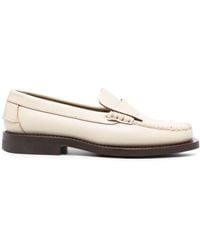Hereu - Sineu Panelled Leather Loafers - Lyst