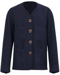 Fortela - Buttoned Patch-Pocket Jacket - Lyst