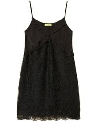 Twinset - X Myfo Ruffled Lace Short Dress - Lyst