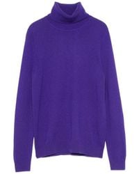 Bompard - Roll-Neck Cashmere Sweater - Lyst