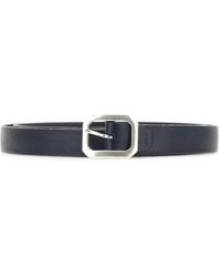 Alberto Luti - Square-Buckle Leather Belt - Lyst