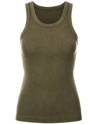 Vince - Ribbed Scoop-Neck Tank Top - Lyst