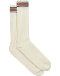 Etro - Stripe-detailing Socks - Lyst