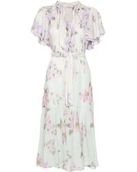Dorothee Schumacher - Blooming Volumes Chambray Maxi Dress - Lyst