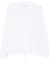 Liviana Conti - Drawstring-Hem Polo-Collar Sweater - Lyst