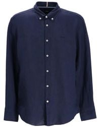 BOSS - Overhemd Met Geborduurd Logo - Lyst