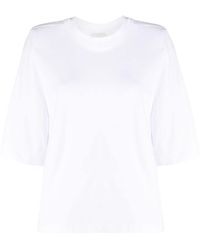 Isabel Marant - Crew-neck Organic-cotton T-shirt - Lyst