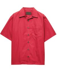 Prada - Breast-Pocket Button Shirt - Lyst